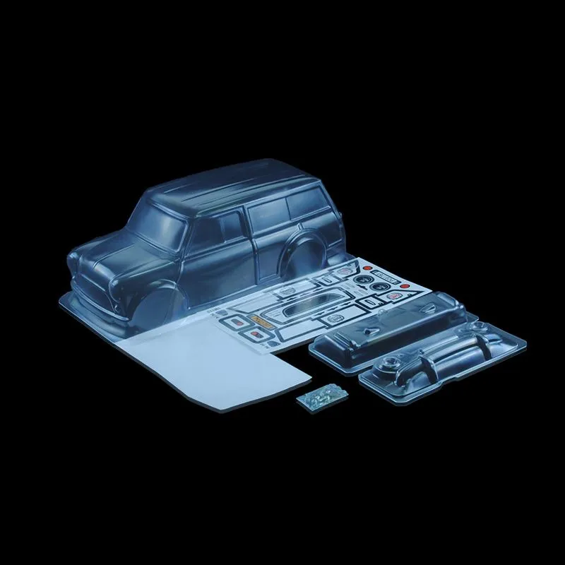 1/10 Lexan Clear RC Car Body Shell for M-Chassis MINI COOPER COUNTRYMAN 210mm