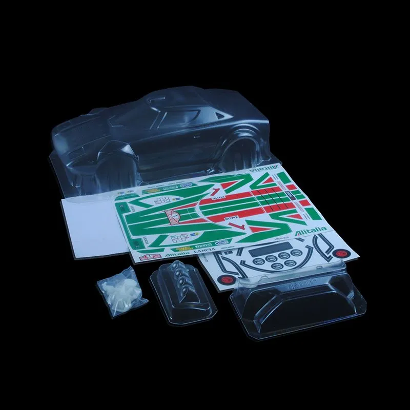 1/10 Lexan Clear RC Car Body Shell for M-Chassis MINI LANCIA STRATOS WB210mm