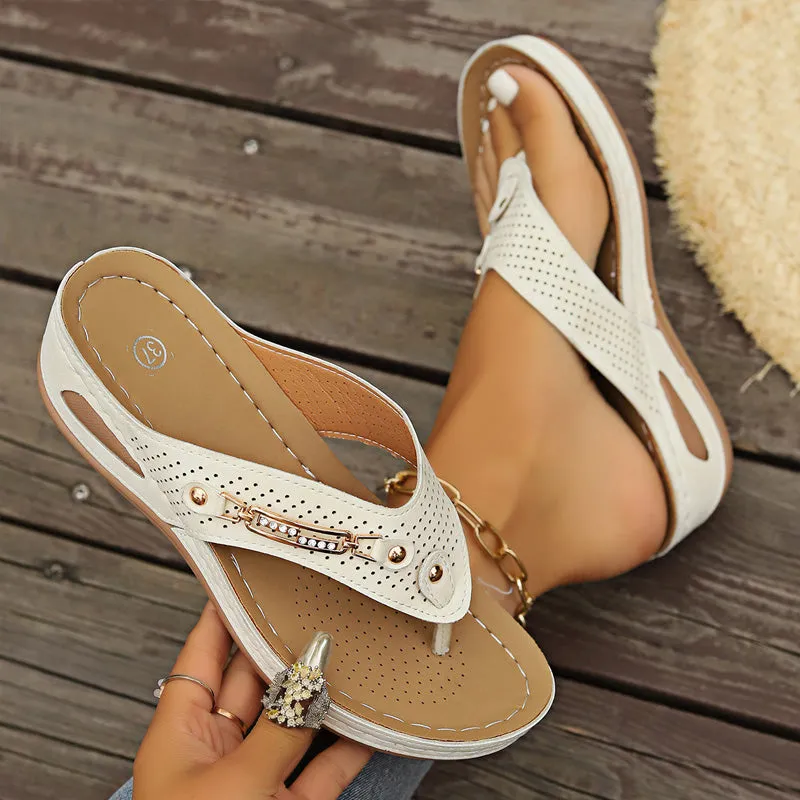 🔥2025 Hot Sale 49% Off🔥Women's Stylish Comfortable Thong Sandals🚀