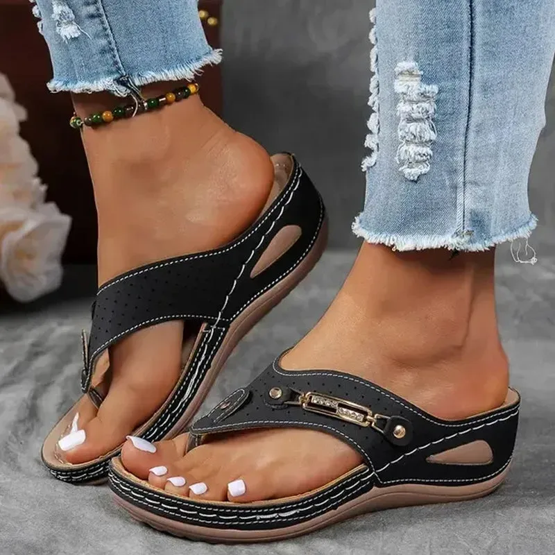 🔥2025 Hot Sale 49% Off🔥Women's Stylish Comfortable Thong Sandals🚀