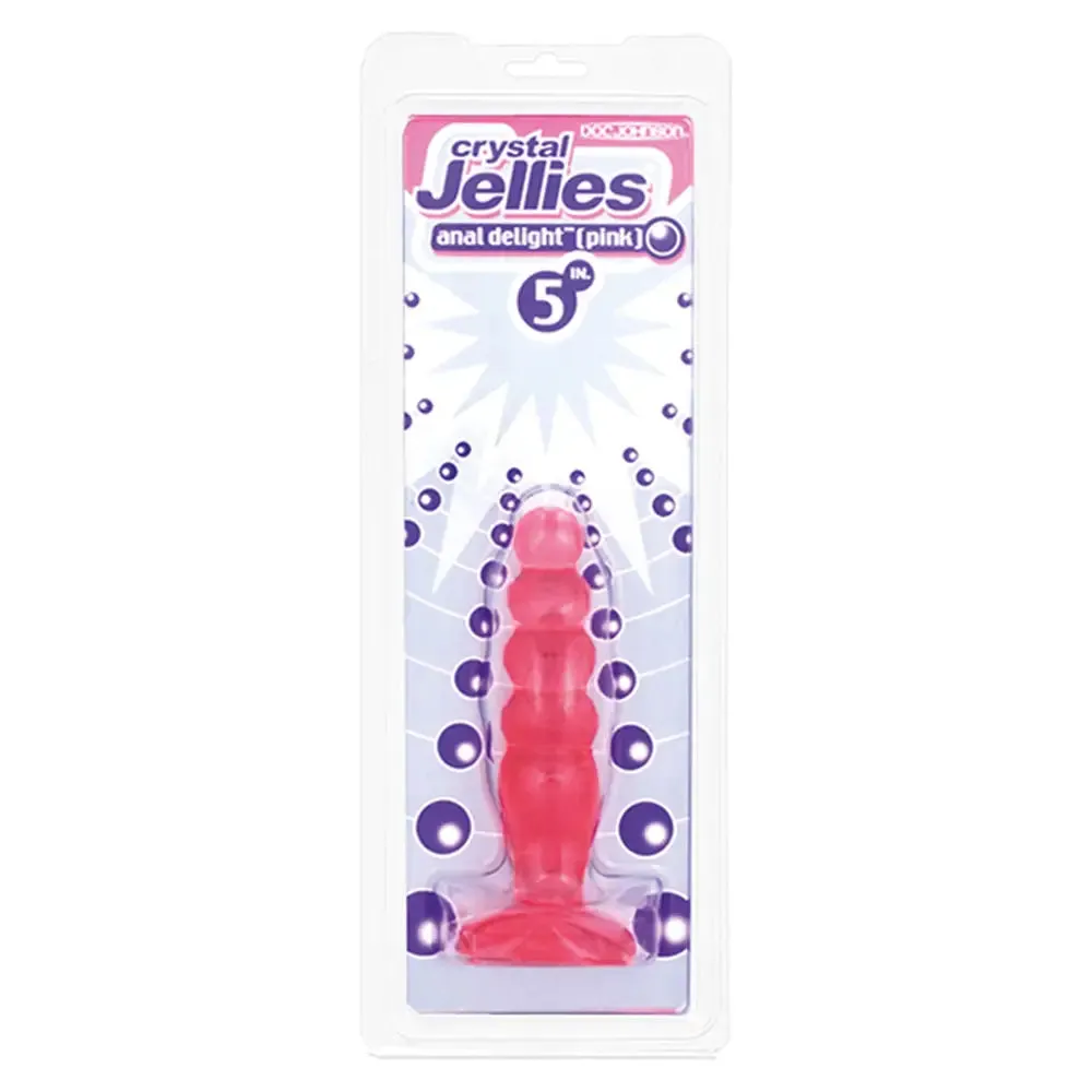 5-inch Doc Johnson Pvc Pink Medium Butt Plug