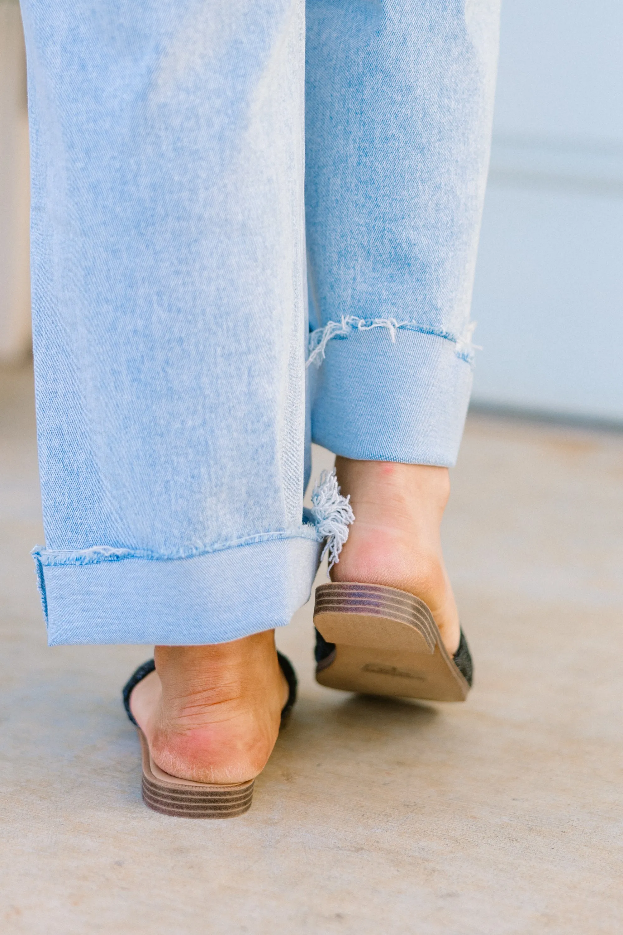 Across The Boardwalk Sandals, Black
