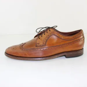 Allen Edmonds Wingtip Derby Oxford Walnut Leather Men's (US 9)