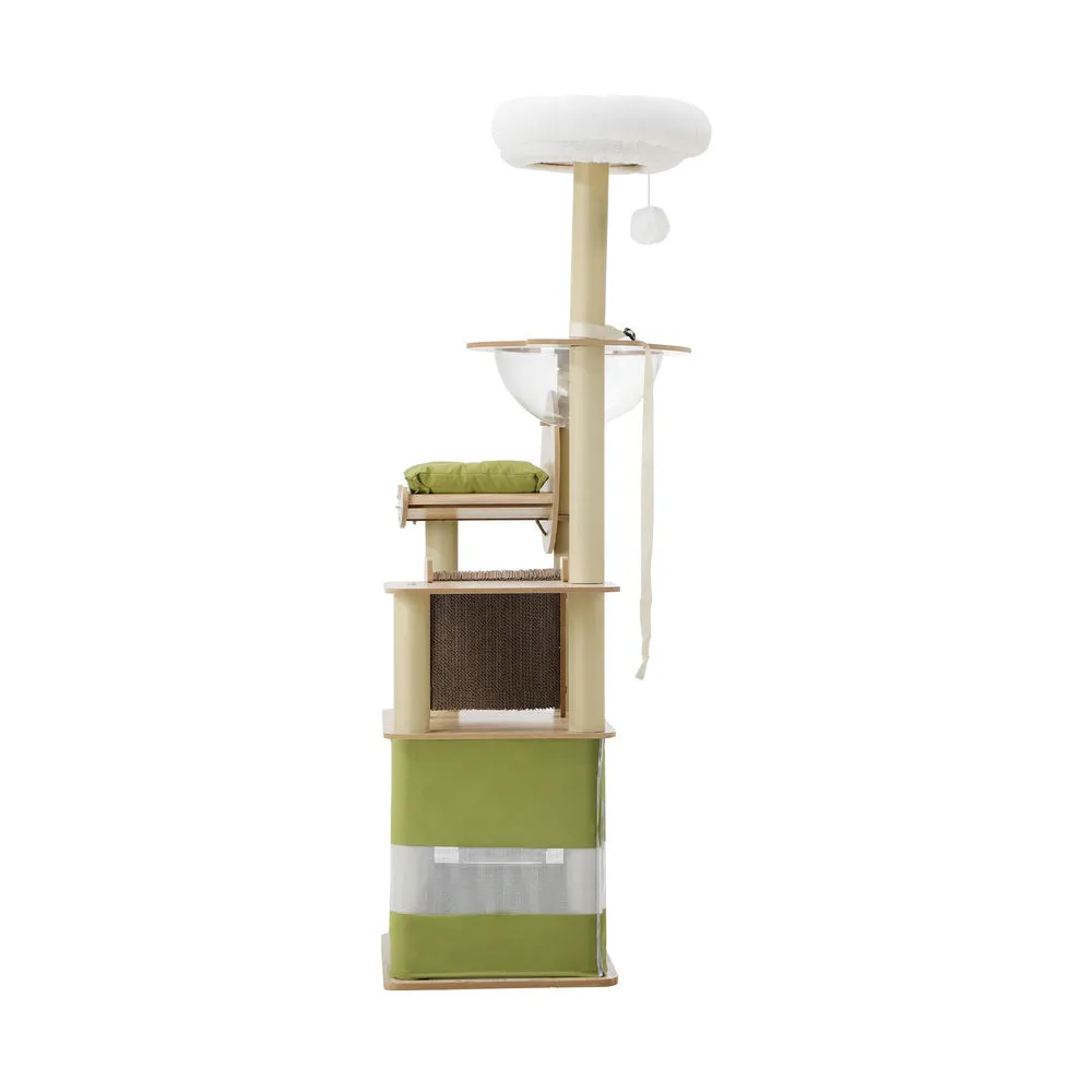 Alopet Cat Tree Tower Scratching Post Scratcher 152cm