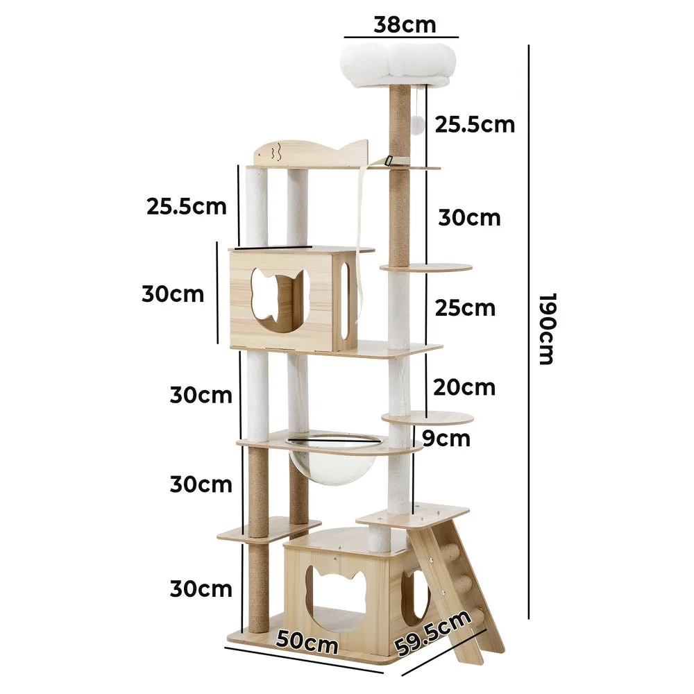 Alopet Cat Tree Tower Scratching Post Scratcher 190cm