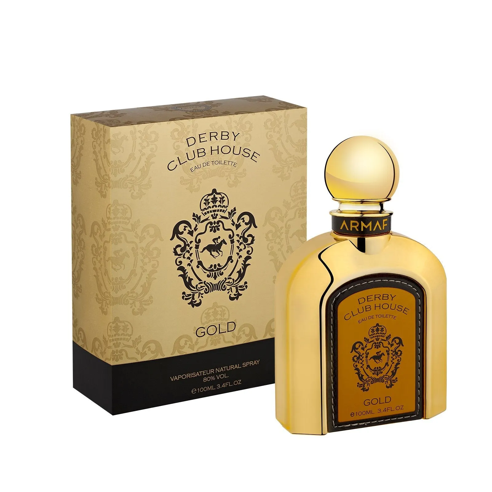 ARMAF- DERBY CLUB HOUSE GOLD MAN EDT 100 ML | ARMAF PERFUMES | FOR HIM