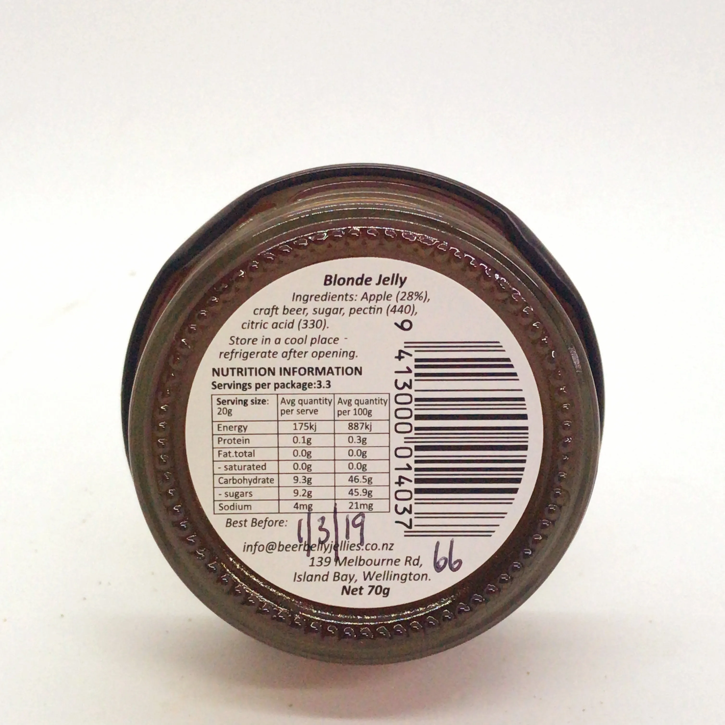 Beer Belly Jellies Blonde 70g