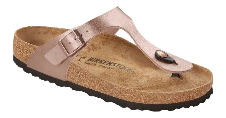 Birkenstock Gizeh Metallic Copper Birko-Flor