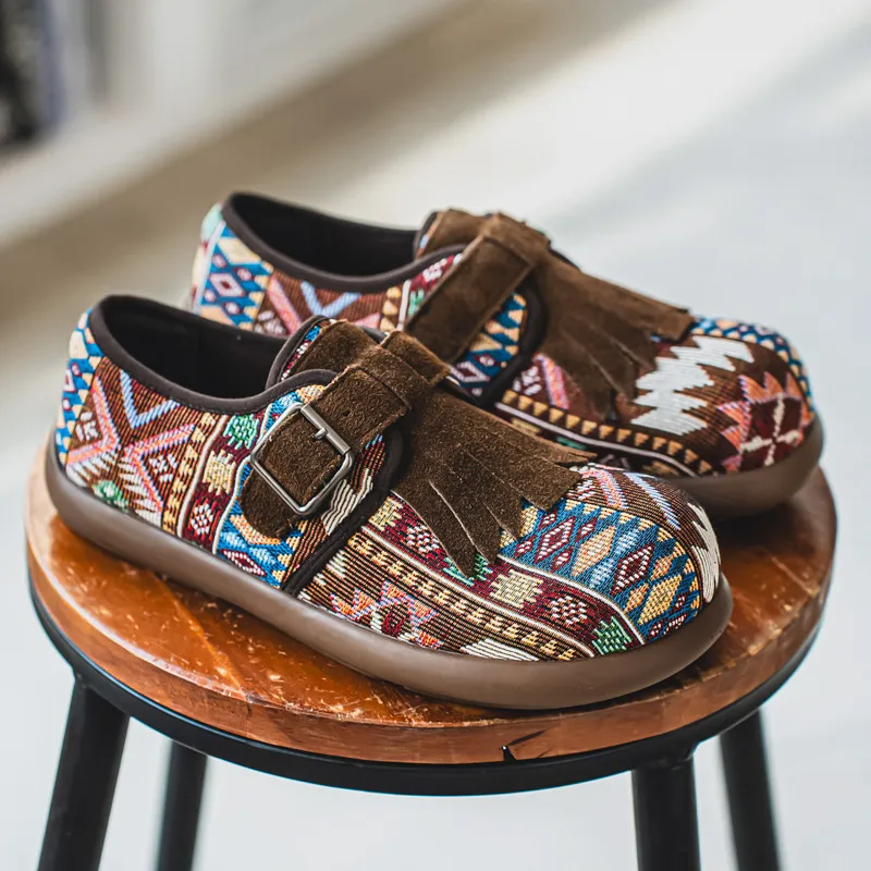 Bjorn Woven Aztec Shoes