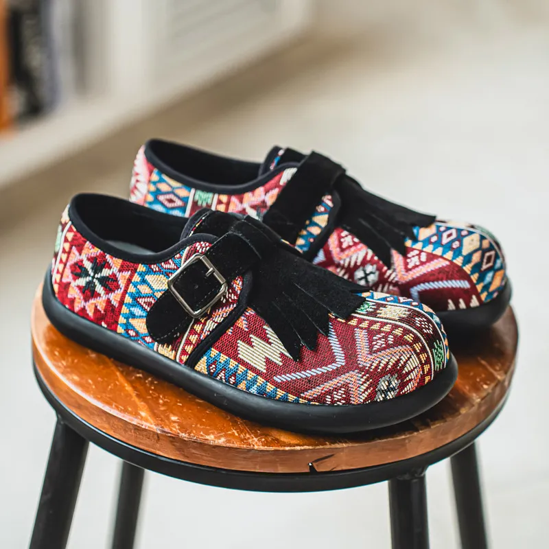Bjorn Woven Aztec Shoes