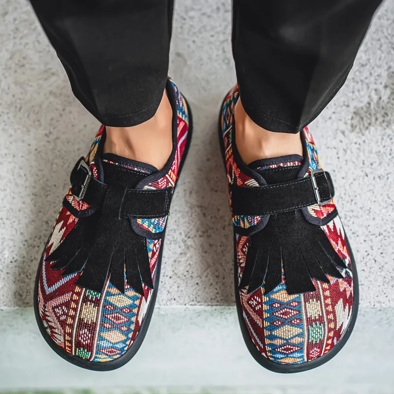 Bjorn Woven Aztec Shoes