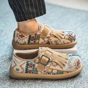 Bjorn Woven Aztec Shoes