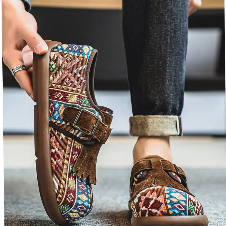 Bjorn Woven Aztec Shoes
