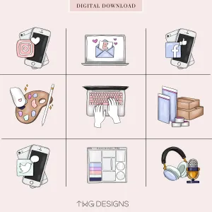 Boss Babe - To Do Planner Icons