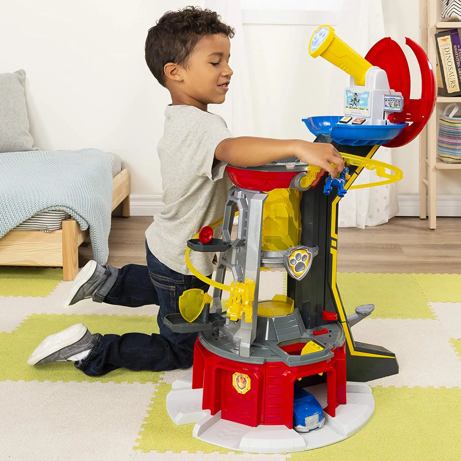Brand new PAW Patrol, Mighty Pups Super Paws Lookout Tower Playset with Lights and Sounds, for Ages 3 and Up! Retails $178 
