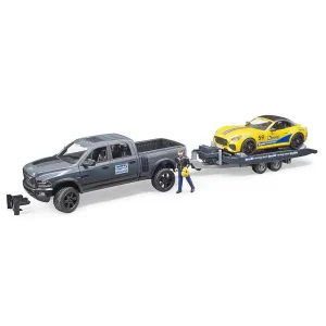 Bruder Leisure Time - RAM 2500 Power Wagon & Bruder Road Racing Team