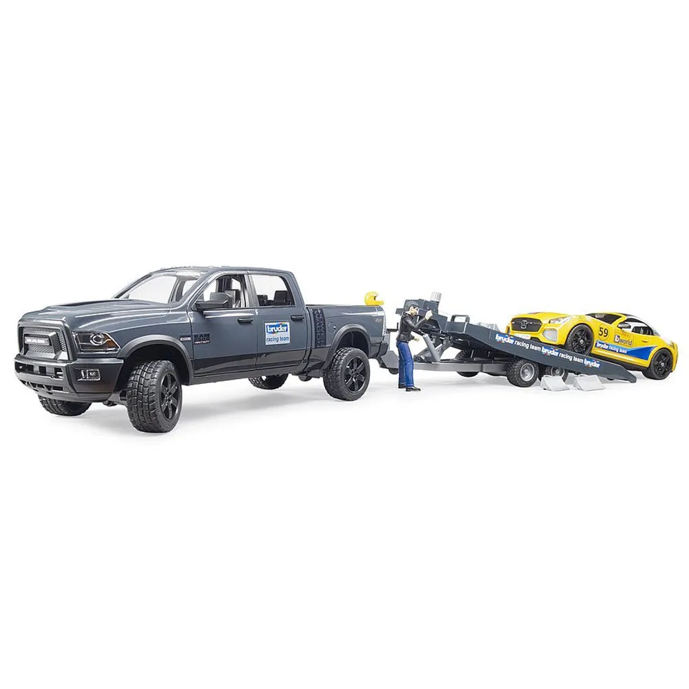 Bruder Leisure Time - RAM 2500 Power Wagon & Bruder Road Racing Team