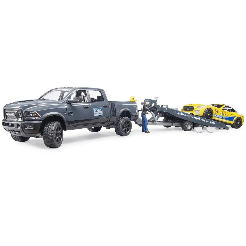Bruder RAM Power Wagon & Roadster Racing Team