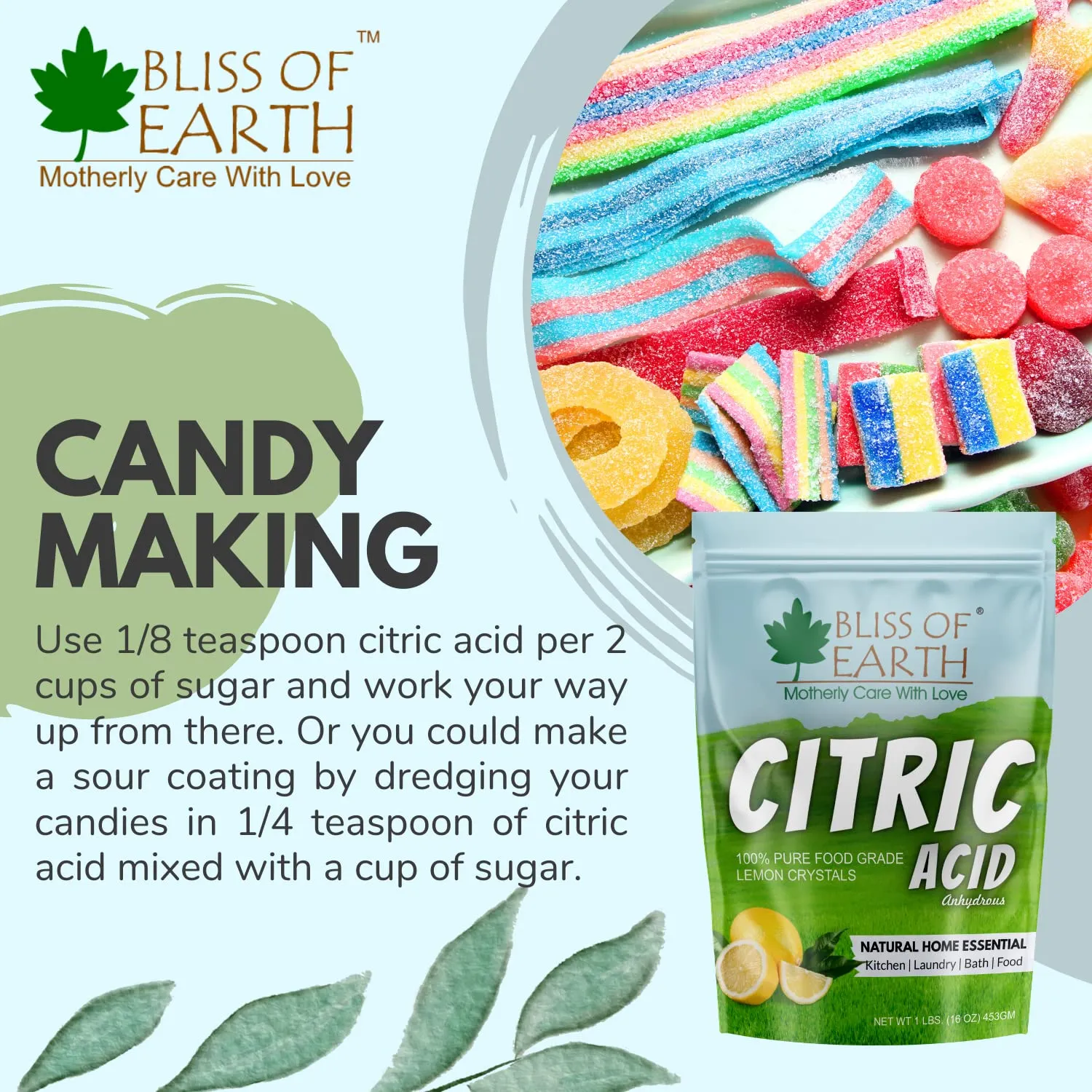 Citric Acid  powder 453gm