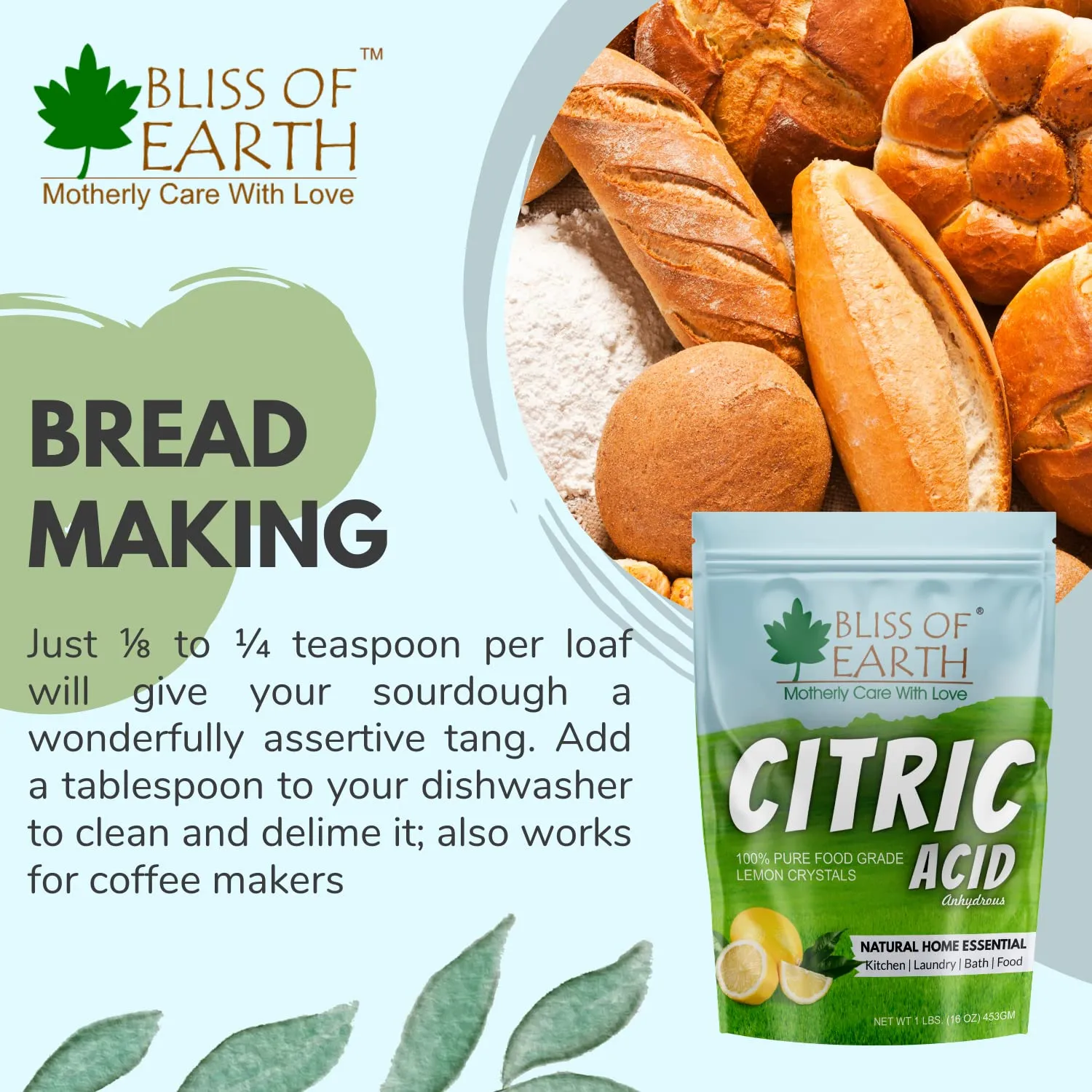 Citric Acid  powder 907gm