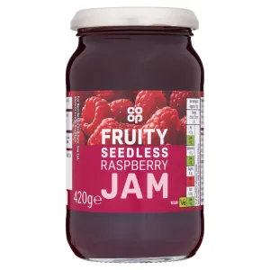 CO Seedless Raspberry Jam 420g