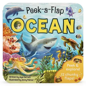 Cottage Door Press: Peek-a-Flap Ocean Board Book
