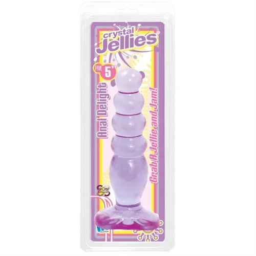 Crystal Jellies Anal Delight - Purple