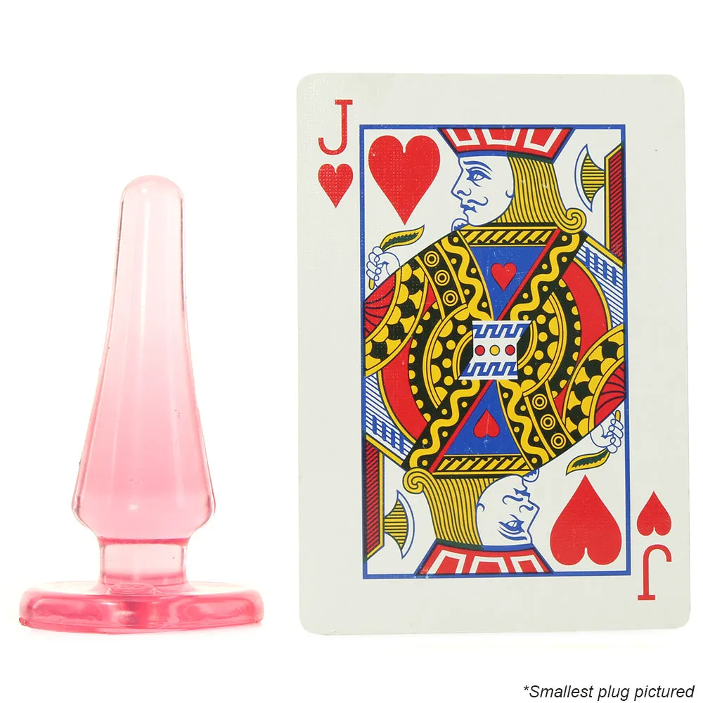 Crystal Jellies Anal Initiation Kit in Pink