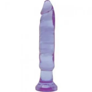Crystal Jellies Anal Starter 6-inch - Purple