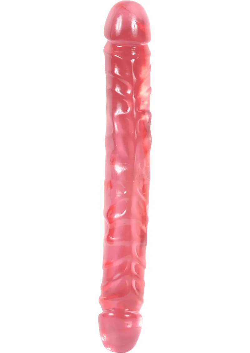 Crystal Jellies Jr Double Dong 12"