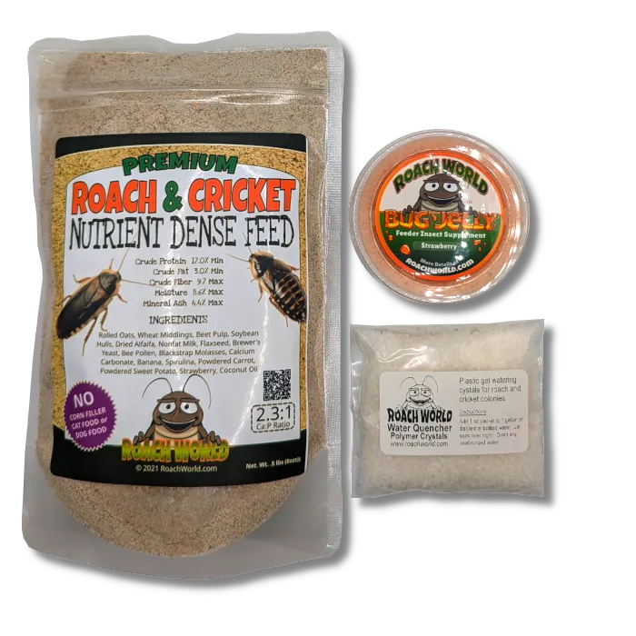 Dubialicious Roach & Cricket Chow Bundle Kit