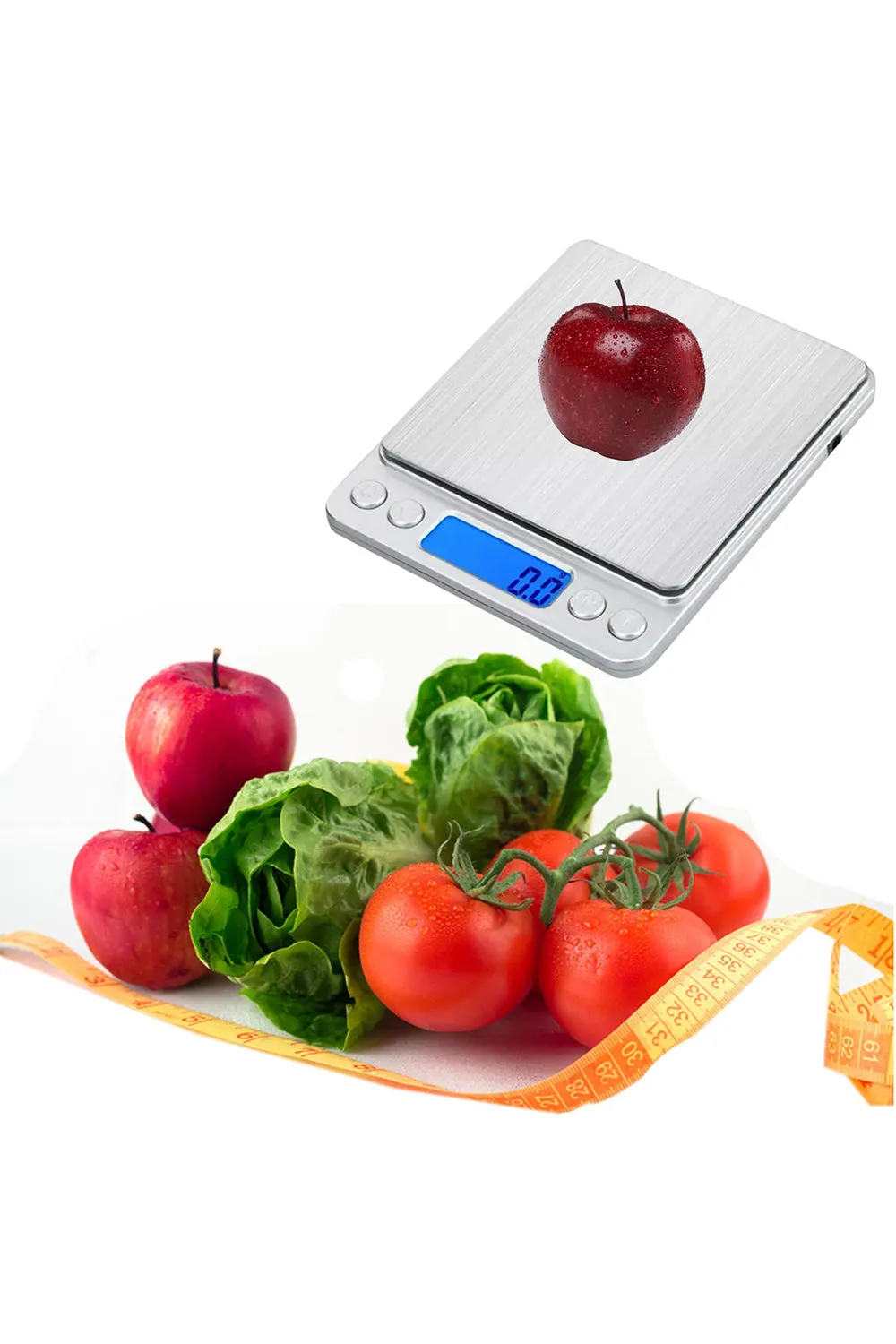 Electronic Digital Kitchen Scales - 10/20/30 Pack