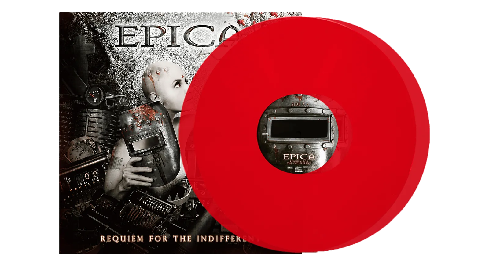 Epica : Requiem For The Indifferent (Transparent Red Vinyl LP)