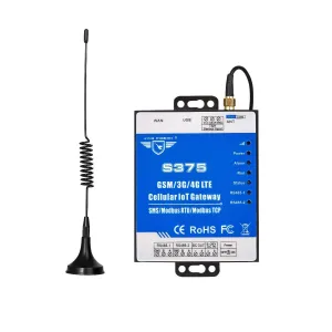 Ethernet Modbus MQTT IoT Gateway (Ethernet RJ45,1TH,USB,2 RS485)