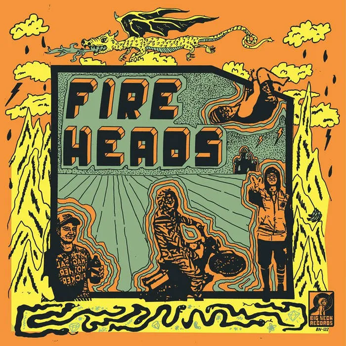Fire Heads / Sex Scene - Split [marked down] - New LP