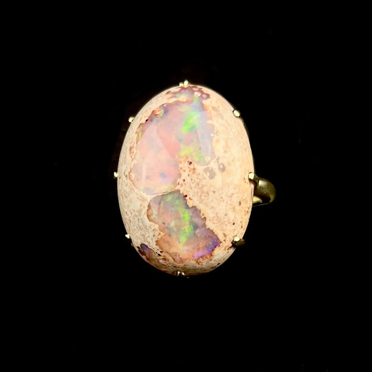 Fire Opal Ring