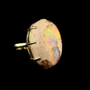 Fire Opal Ring
