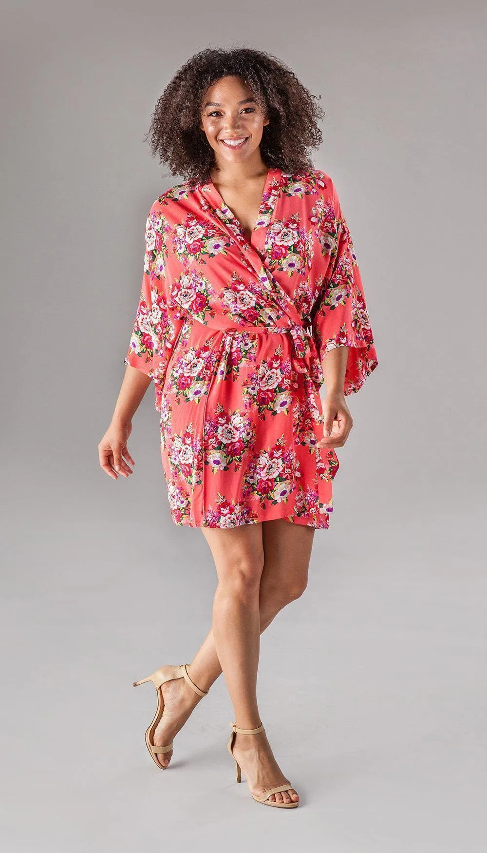 Floral Bridesmaid Robe