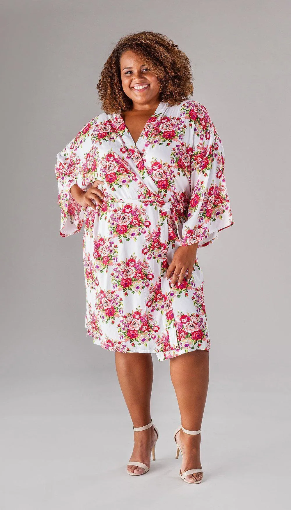 Floral Bridesmaid Robe