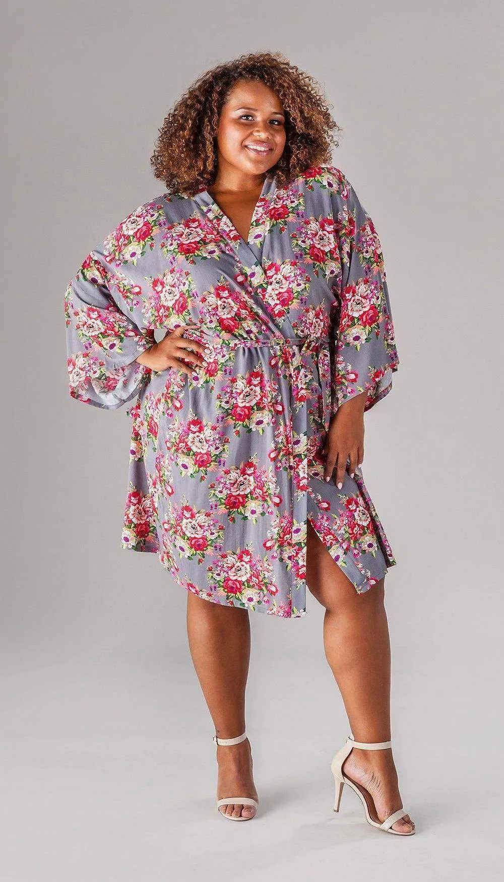 Floral Bridesmaid Robe