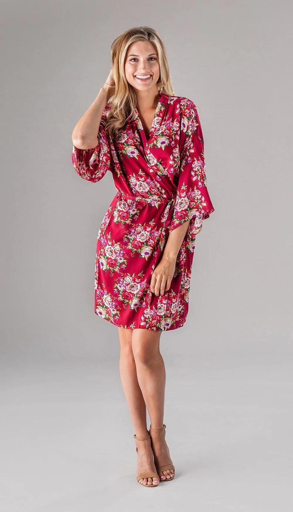 Floral Bridesmaid Robe
