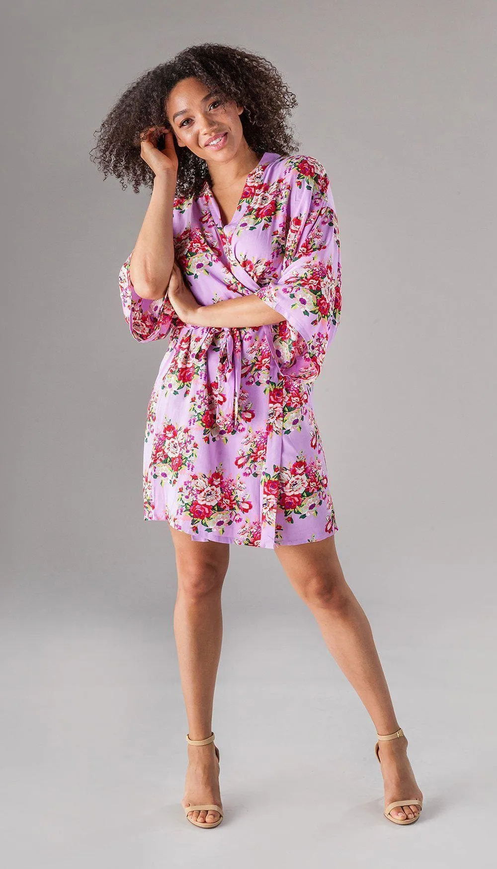 Floral Bridesmaid Robe