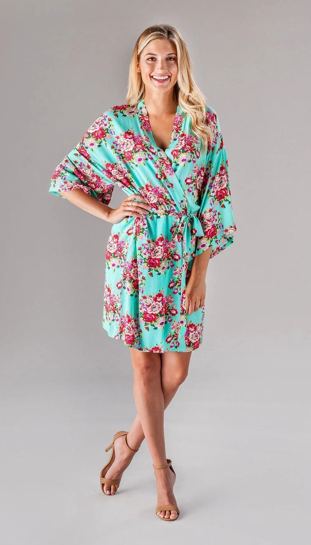 Floral Bridesmaid Robe