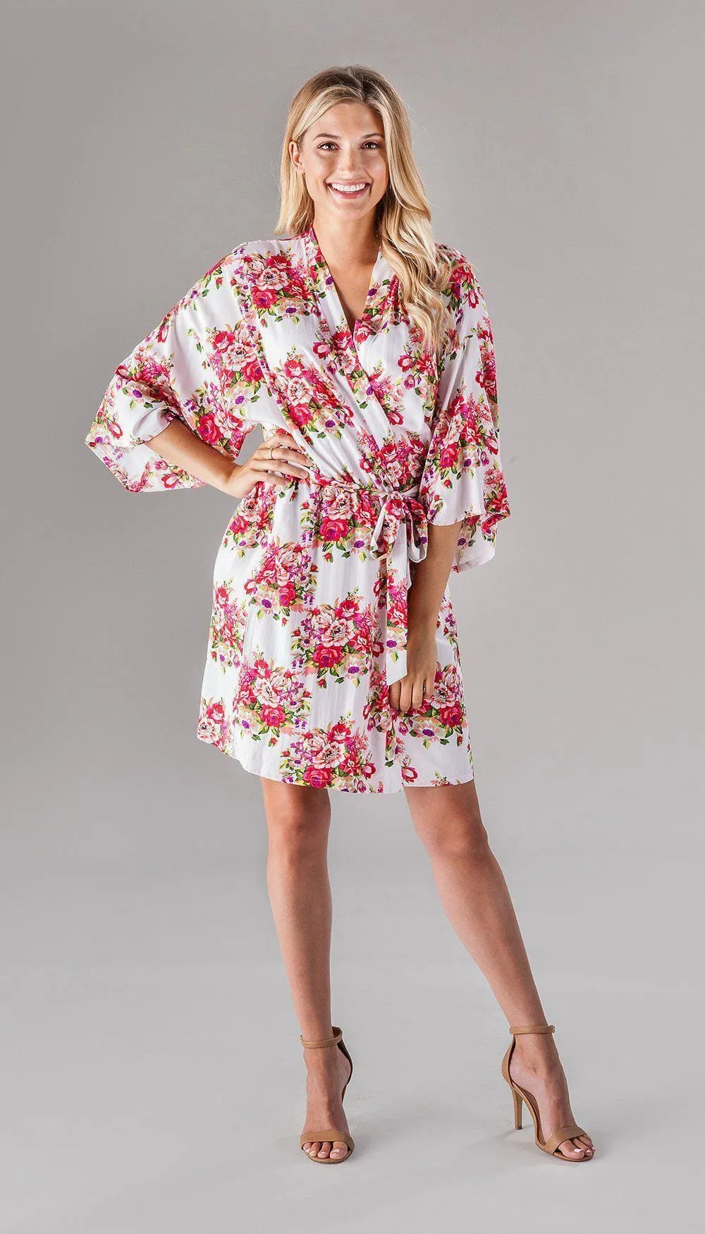 Floral Bridesmaid Robe