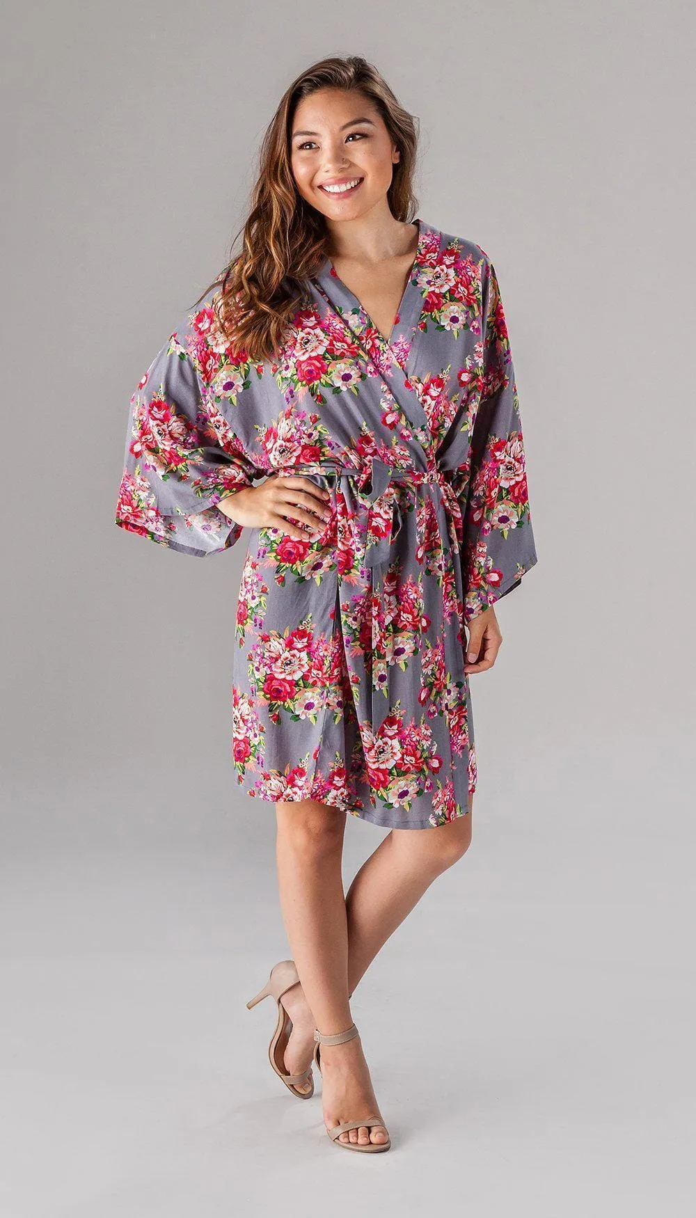Floral Bridesmaid Robe