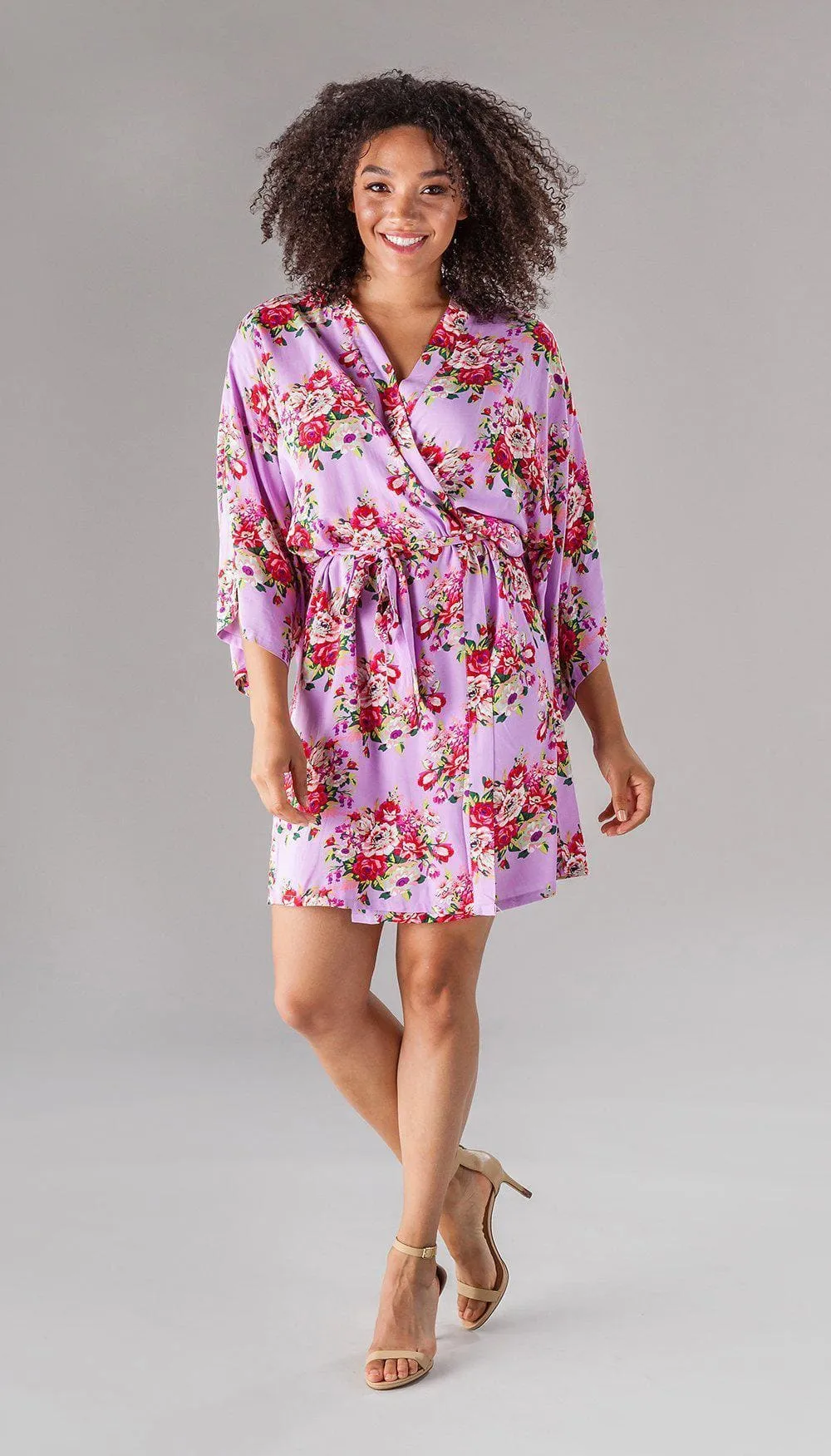Floral Bridesmaid Robe