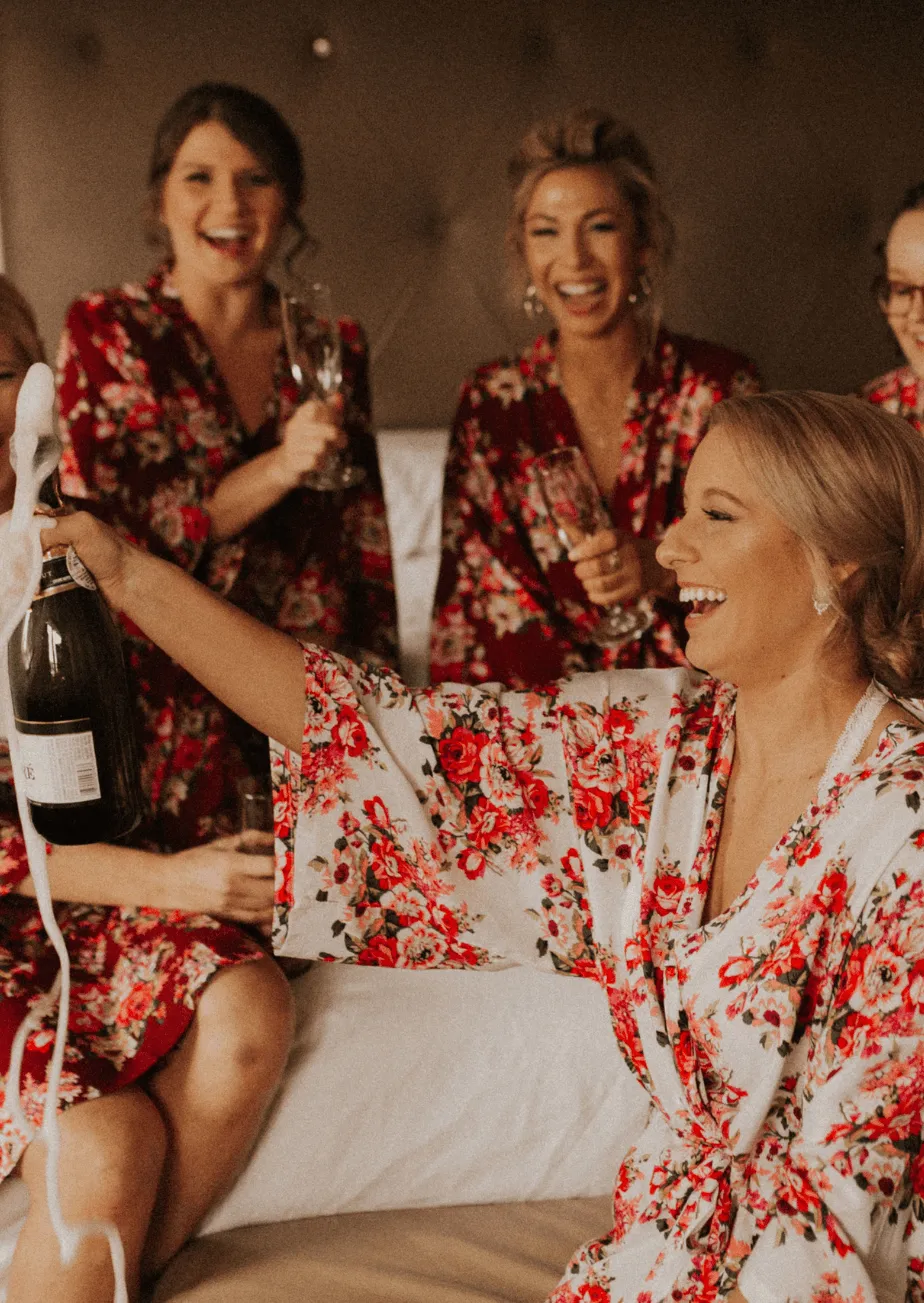 Floral Bridesmaid Robe
