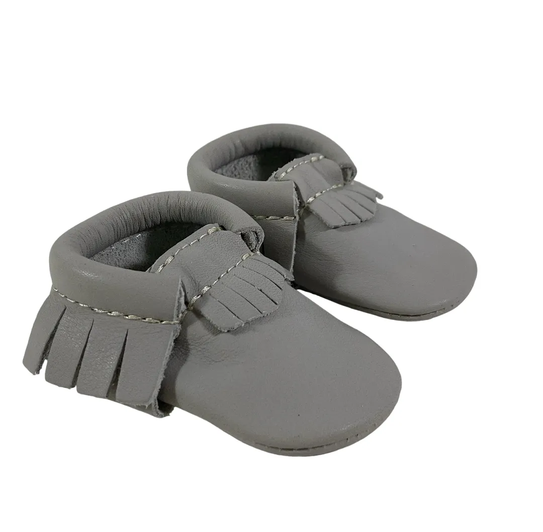 Freshly Picked Baby Moccasin Shoes, Newborn, Greatest Snow on Earth
