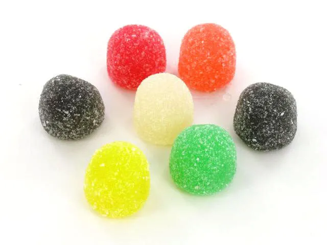Giant Jellies (Gumdrops) 5LB Bulk
