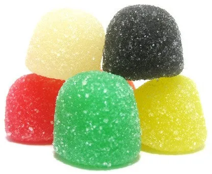 Giant Jellies (Gumdrops) 5LB Bulk